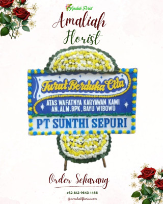 Papan Bunga Duka di Ranowulu