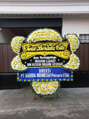 Papan Bunga Duka di Ranowulu