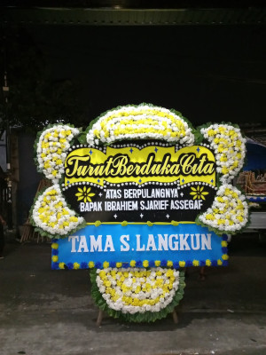 Papan Bunga Duka di Ranowulu